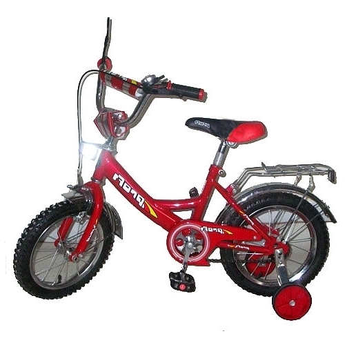 Двухколесный велосипед Profi P1431 красный
